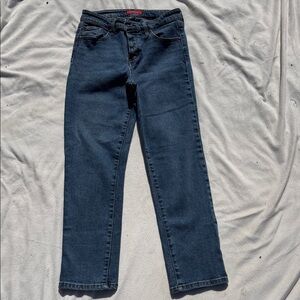 Guess Dark Blue Straight Leg Jeans